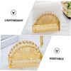 Retro Decor Farmhouse Paper Towel Holder Stand Glass Napkin Holder for Dining Table view 3