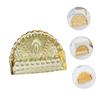 Retro Decor Farmhouse Paper Towel Holder Stand Glass Napkin Holder for Dining Table view 4