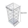 CMYCYDDPLY Metal Umbrella Stand with Drip Tray, Square Quick-Dry Umbrella Holder, Home, Office Decoration Rack Holds Umbrellas Canes Walking Sticks (Color : A) view 2