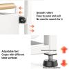Under Sink Organizers,Kitchen Cabinet Organization,Under Sink Slide Out Storage Shelf Pull Out Home Organizers Under Cabinet Storage Heavy Duty Metal Slide (Gray) view 4