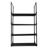 Gavigain Shoe Rack, Multifunctional Multilayer Large Capacity Shoe Shelf for Closet Hallway Bedroom Entryway (4 Layers) view 1