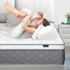 CHEVNI Full Mattress, 12 inch Hybrid Mattress with Gel Memory Foam,Motion Isolation Individually Wrapped Pocket Coils, Euro Top Design Full Size Mattresses view 1
