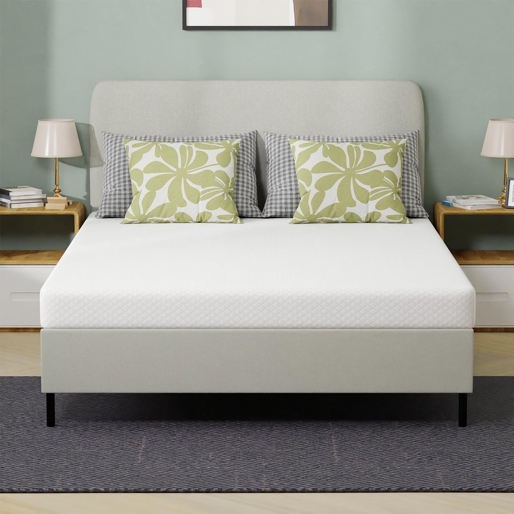 FDW 5 Inch Memory Foam Mattress/Medium-Firm Mattress for Pressure Relief & Cooler Sleep/Mattress for Kid Adults/CertiPUR-US Certified/Mattress in a Box, Full