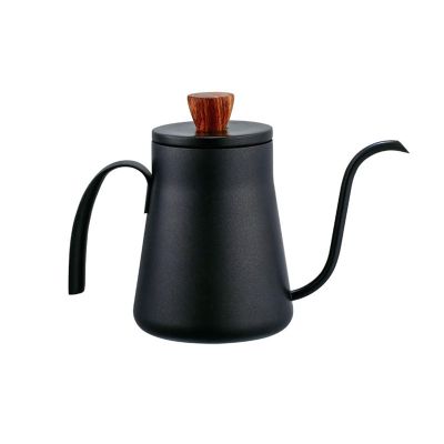 Coffee Kettle Hand Brewing Coffee Pot Hanging Ear 304 Stainless Steel Household Long Spout Pot 400ml Anti-scald Handle Fine Mouth Pot Coffee Maker