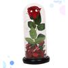Cabilock Simulated Immortal Rose Led Light Desktop Decor Valentine Present Home Decor for Ladies view 3
