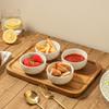Sureasy Mini Ceramic Dipping Bowls  4 oz, 3.5 Inch Small Bowls for Sauces & Side Dishes, Microwave & Dishwasher Safe, Set of 4, White view 4