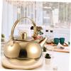 ABOOFAN Stainless Steel Teakettle Strainer Heavy-duty Tea Kettle for Home Use Practical Portable Water Boiler Easy to Clean and Store for Tea and Brewing view 4