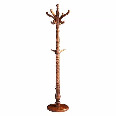 HEAIQI Coat Rack Freestanding Coat Rack Creative Retro Coat Rack Home Floor-to-ceiling Bedroom Hanger Living Room Clothes Storage Rack Coat Hanger Standing, 43*198cm