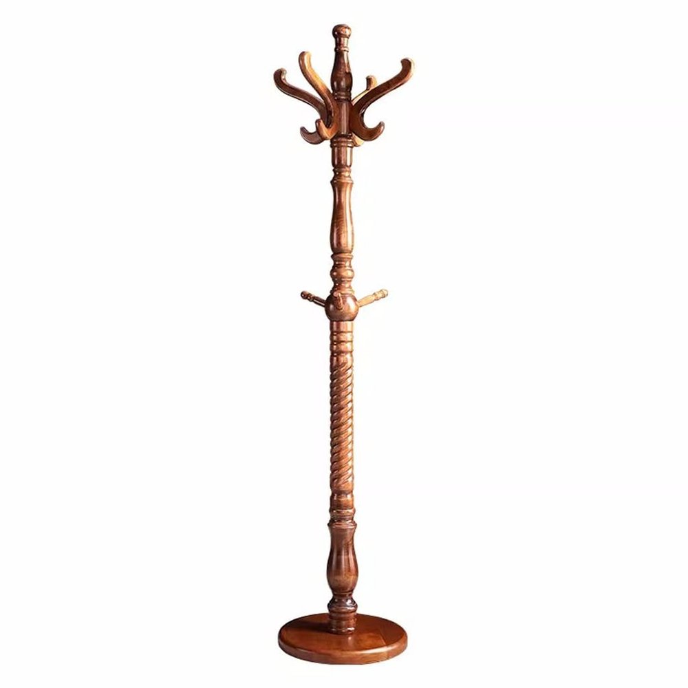 HEAIQI Coat Rack Freestanding Coat Rack Creative Retro Coat Rack Home Floor-to-ceiling Bedroom Hanger Living Room Clothes Storage Rack Coat Hanger Standing, 43*198cm