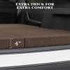 Zenzy 4" Memory Foam Mattress for Tesla Model Y - CertiPUR-US Certified, Superior Comfort vs Air Mattress, Custom Fit Car Bed for Camping & Road Trips view 3