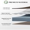 Zenzy 4" Memory Foam Mattress for Tesla Model Y - CertiPUR-US Certified, Superior Comfort vs Air Mattress, Custom Fit Car Bed for Camping & Road Trips view 4