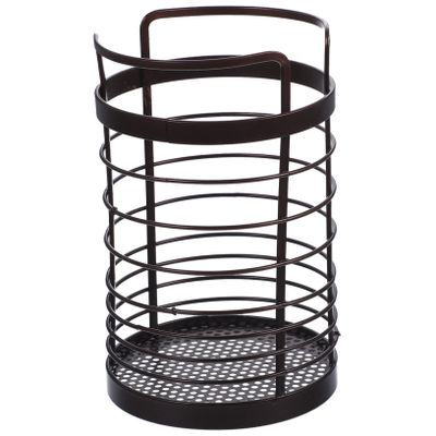 Zerodeko Kitchen Utensil Holder Metal Cutlery and Chopstick Organizer for Countertop Storage Stylish and Practical Design for Easy Access Iron Construction for Home Kitchens