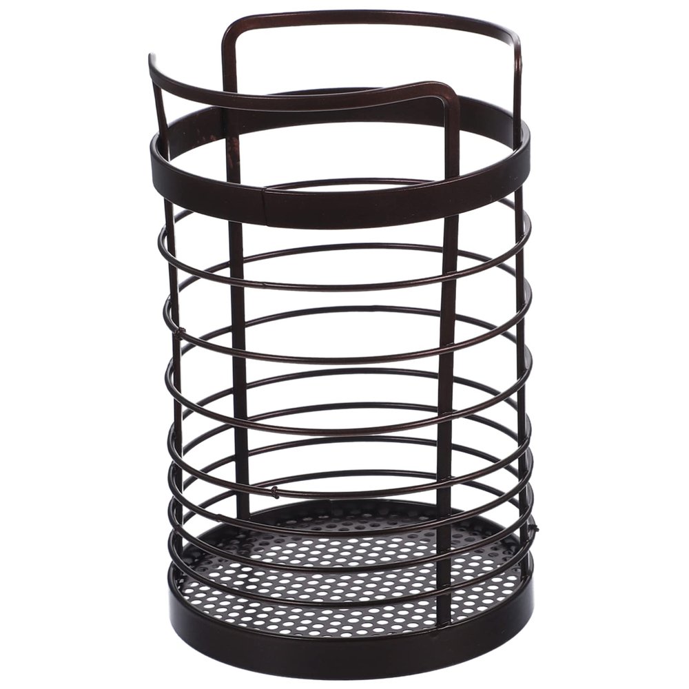 Zerodeko Kitchen Utensil Holder Metal Cutlery and Chopstick Organizer for Countertop Storage Stylish and Practical Design for Easy Access Iron Construction for Home Kitchens