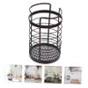 Zerodeko Kitchen Utensil Holder Metal Cutlery and Chopstick Organizer for Countertop Storage Stylish and Practical Design for Easy Access Iron Construction for Home Kitchens view 4