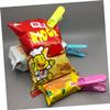 Hohopeti 10pcs Assorted Color Abs Food Sealing Clips Lightweight Snack Bag Clips for Home and Office Pegs for Sealing Opened Food Packages and Clothes view 4