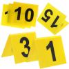 Hemoton 15pcs Evidence Markers Background Letters Sturdy Design Multi-Function Table Number Markers for Crime Scene Decorations and Events view 1