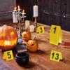 Hemoton 15pcs Evidence Markers Background Letters Sturdy Design Multi-Function Table Number Markers for Crime Scene Decorations and Events view 2