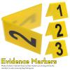 Hemoton 15pcs Evidence Markers Background Letters Sturdy Design Multi-Function Table Number Markers for Crime Scene Decorations and Events view 3