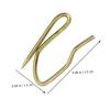 Ciieeo Decorative Home Curtain Holder 50pcs Curtain Rod Hooks and Versatile Random Color view 2