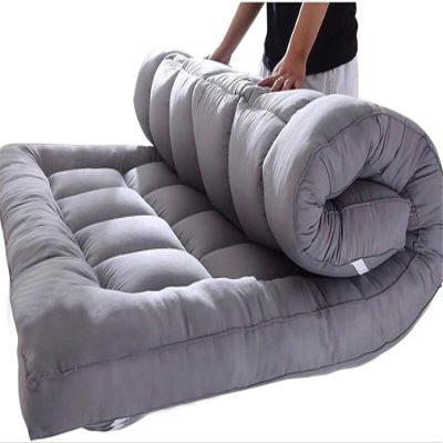 Japanese Futon Mat for Lounger Guest Bed Camping Couch - Twin Floor Mattress Ideal for Bed Mat - Full Thicken Sleeping Pad Folding Mattress (Size : 180x220cm)