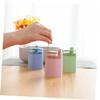 Zerodeko Wheat Straw Automatic Toothpick Dispenser Design for Convenient Home Use Blue Toothpick Holder Eco-friendly for Travel and Kitchen view 2