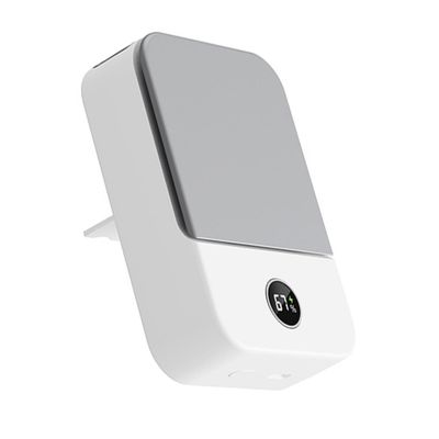 Zerodeko Portable Hanging Neck Fan Rechargeable Recharging Fan for Office Dorm Student 3 Speed Settings