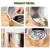 Spaghetti Cooking Machine With 5 Strainer Baskets, Multi-Function Pasta Makers Commercial Pasta Cooker Noodle Oven Pasta Cooking Kitchen Tools Roadside Stalls, Restaurants (Size: 5 Holes) view 3
