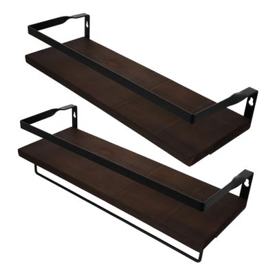 Cabilock Elegant Wall-Mounted Storage Rack Organizer for Bathroom Kitchen Bedroom Office