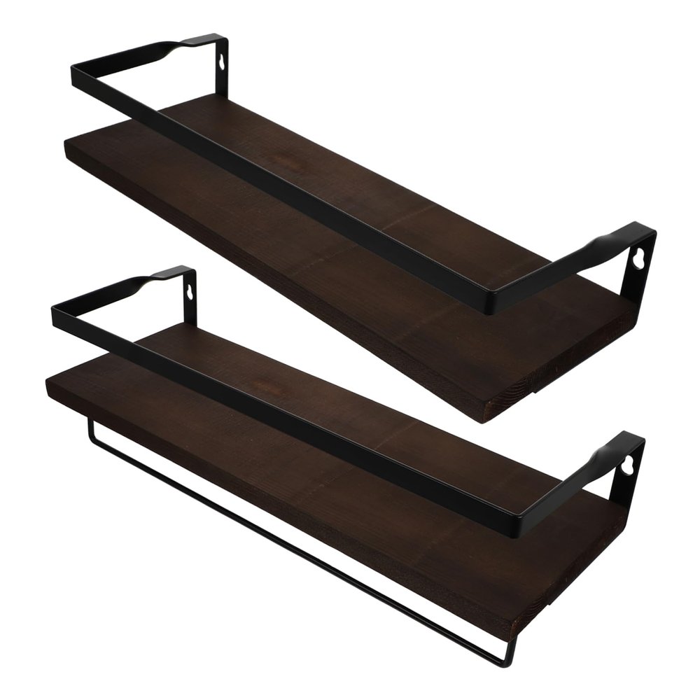 Cabilock Elegant Wall-Mounted Storage Rack Organizer for Bathroom Kitchen Bedroom Office