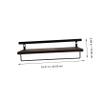 Cabilock Elegant Wall-Mounted Storage Rack Organizer for Bathroom Kitchen Bedroom Office view 3