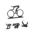 Cabilock Creative Resin Bicycle Sculpture Figurine Modern Art Ornament for Home Desktop Decoration Unique Minimalist Design for Office Living Spaces view 2
