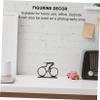 Cabilock Creative Resin Bicycle Sculpture Figurine Modern Art Ornament for Home Desktop Decoration Unique Minimalist Design for Office Living Spaces view 3