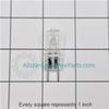 5304457617 Microwave Halogen Lamp view 2