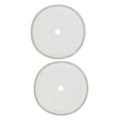 Zerodeko 2pcs Stainless Steel Tea Maker Filter Screen Set Mesh Filters for Coffee Tea Brewing Easy to Clean for and Brewing