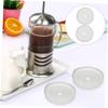 Zerodeko 2pcs Stainless Steel Tea Maker Filter Screen Set Mesh Filters for Coffee Tea Brewing Easy to Clean for and Brewing view 2