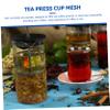 Zerodeko 2pcs Stainless Steel Tea Maker Filter Screen Set Mesh Filters for Coffee Tea Brewing Easy to Clean for and Brewing view 3