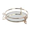 Cabilock 1pc Polishing Mirror Tray for Home Elegant Cosmetic Storage Holder Creative Makeup Organizer Stylish Vanity Decor for Products view 1