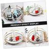 Cabilock 1pc Polishing Mirror Tray for Home Elegant Cosmetic Storage Holder Creative Makeup Organizer Stylish Vanity Decor for Products view 3