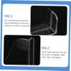 Ciieeo Bathtub Splash Guard Shower Guard for Tub Acrylic Shower Splash Sturdy Water Blocker view 2