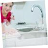 Ciieeo Bathtub Splash Guard Shower Guard for Tub Acrylic Shower Splash Sturdy Water Blocker view 4