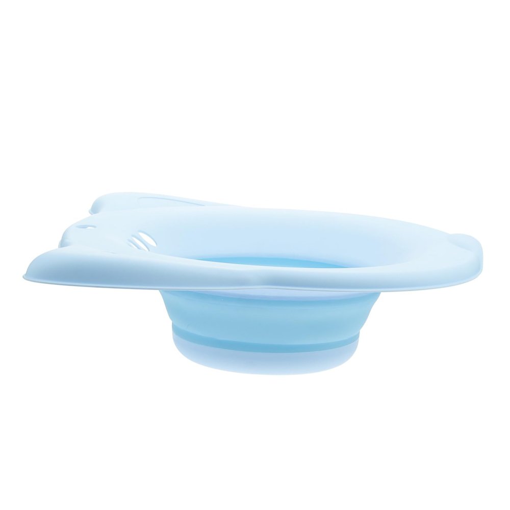 COOLHIYA Folding Sitz Bath Basin for Postpartum Care 3-in-1 Portable Washing Tub Suction Cups for Women and Men Comfortable Home Use