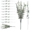 RORPOIR 1set Faux Eucalyptus Leaves Realistic Greenery Stems for Bouquet Decor for Home Wedding Office and Party Arrangements Natural-Looking Eucalyptus Stems view 1