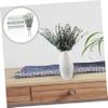 RORPOIR 1set Faux Eucalyptus Leaves Realistic Greenery Stems for Bouquet Decor for Home Wedding Office and Party Arrangements Natural-Looking Eucalyptus Stems view 3