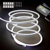 TiTiToo 5M 12V White Neon LED Strip LightsDC 600 SMD2835 LEDs Waterproof for Home Decoration.(Includes Power Adapter) view 1