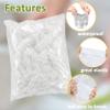 MAQIHAN 200 Bowl Covers for Bread Proofing - Medium Plastic Wrap Food Sourdough Baking Rising Elastic Reusable Plate Covers Outdoor Food Fresh Keeping Bags Shower Cap Hair Deep Conditioning view 3