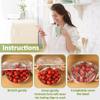 MAQIHAN 200 Bowl Covers for Bread Proofing - Medium Plastic Wrap Food Sourdough Baking Rising Elastic Reusable Plate Covers Outdoor Food Fresh Keeping Bags Shower Cap Hair Deep Conditioning view 4