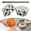 Cupcake Liners,100 pcs Muffin Liners,Cupcake Wrappers,Paper Cupcake Liners for Baking,Muffin Baking Cups,Cupcake Papers,Paper Baking Cups Mini Standard Size 2x1.25inch view 2