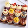 Cupcake Liners,100 pcs Muffin Liners,Cupcake Wrappers,Paper Cupcake Liners for Baking,Muffin Baking Cups,Cupcake Papers,Paper Baking Cups Mini Standard Size 2x1.25inch view 3