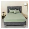 Bed, Luxury Bedding Sheet Set Egyptian Cotton Home Textile Double Queen King Size Bed Cover Soft Silky Fitted Flat Sheets Pillowcase view 1