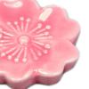 ZMQJEQANBG Chopstick Holder Ceramic Cherry Blossom Chopsticks Stand Chopsticks Rest Pillow Rack Pen Holder Kitchen Tableware Dining Table Accessories, 4.5*4.5*0.8cm view 3